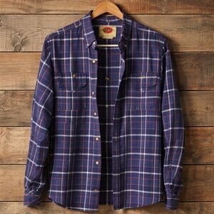 Boston Traders Luxury Vintage Size XL Mens Plaid Cotton  Button Down Shirt